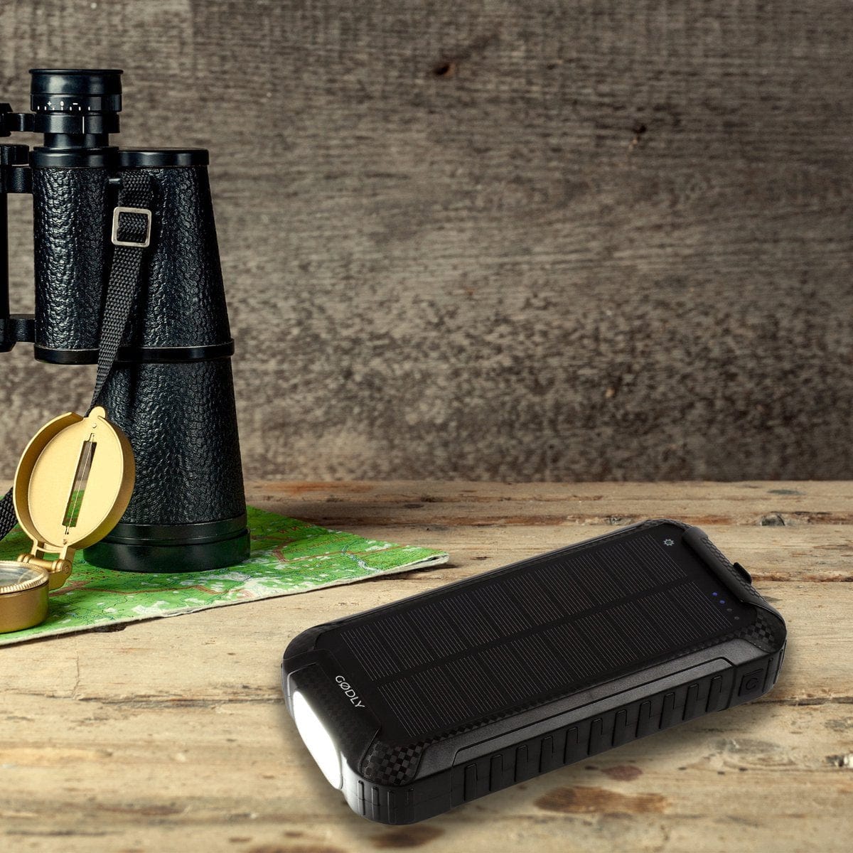 GØDLY® Solar Powerbank - 33000 mAh