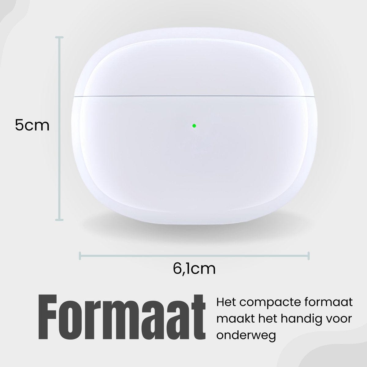GØDLY® V Premium Draadloze Oordopjes - Wit