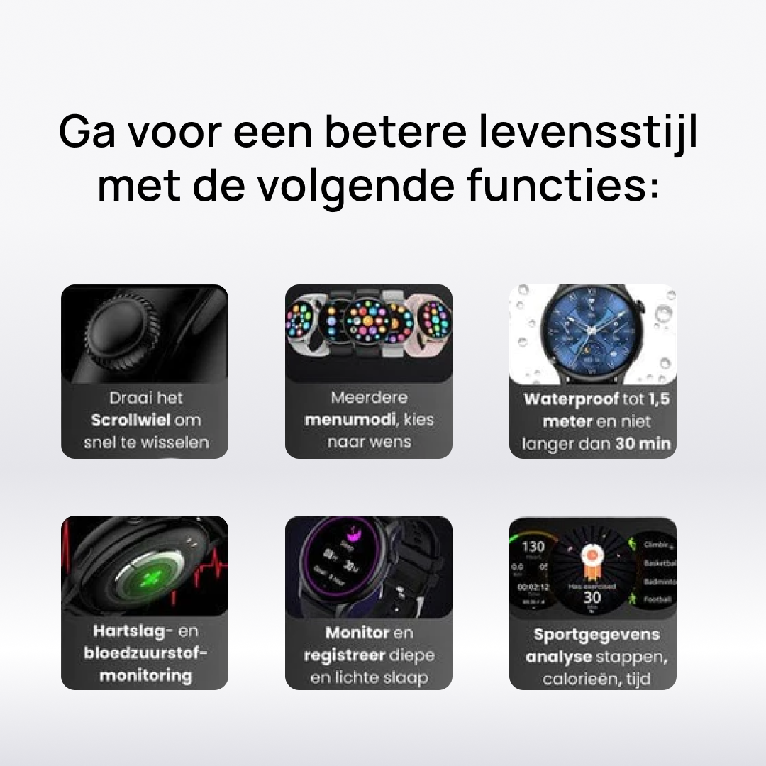 GØDLY® Amoled Smartwatch