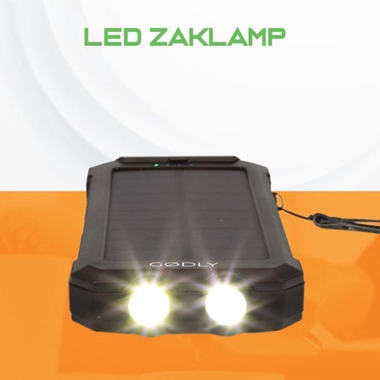 GØDLY® Solar Powerbank - 30000 mAh