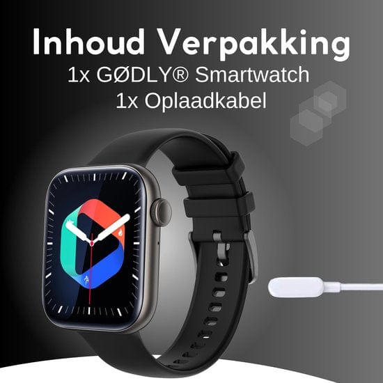 GØDLY® Premium Smartwatch - Zwart