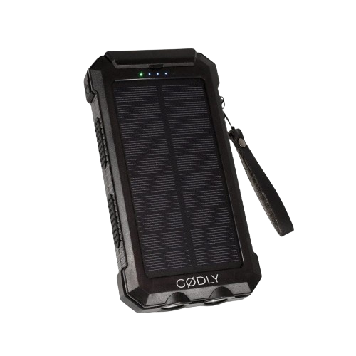 GØDLY® Solar Powerbank 30000 mAh