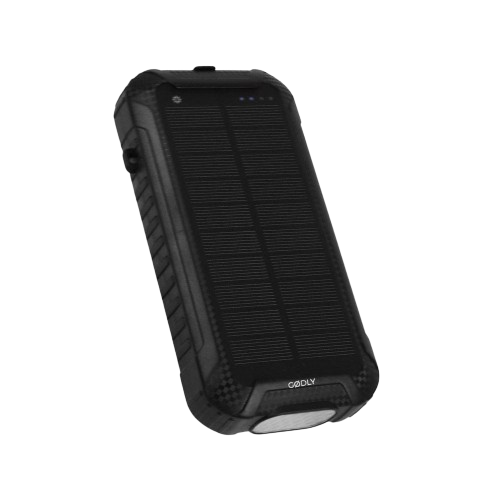 GØDLY® Solar Powerbank 33000 mAh